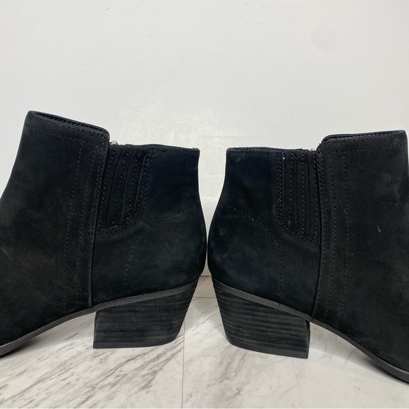 Blondo Valli Black Nubuck Waterproof Bootie 7 1/2 M - Picture 8 of 16